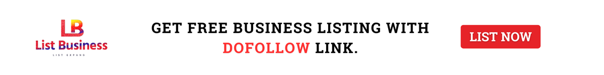 free business listing site free dofollow link